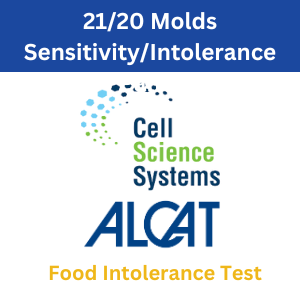 Walk-in-lab Lab Test: 21/20 Molds Sensitivity/Intolerance Panel - ALCAT Test Kit